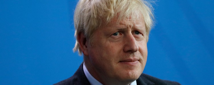 British prime minister, Boris Johnson